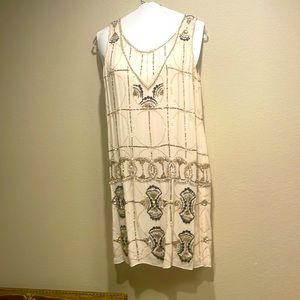 Phoebe couture beaded midi dress